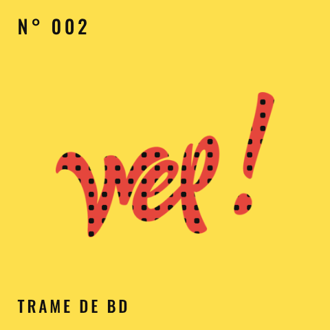 Logo Wep! N° 002 — Trame de BD, logo animé à collectionner