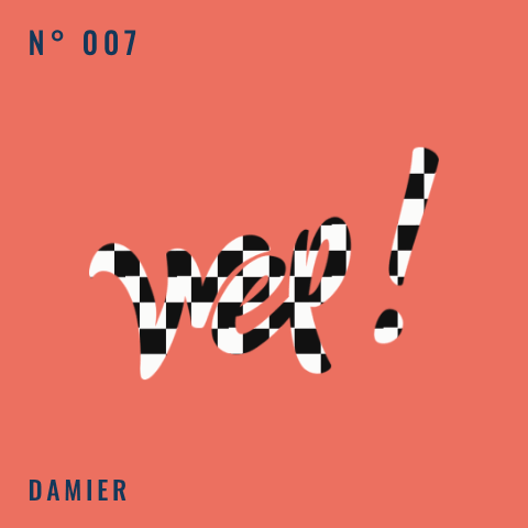 Logo Wep! N° 007 — Damier, logo animé à collectionner