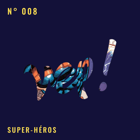 Logo Wep! N° 008 — Super-héros, logo animé à collectionner