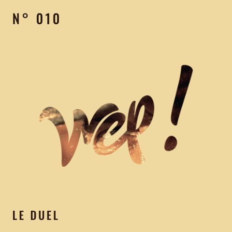 Logo Wep! N° 010 — Le duel, logo animé à collectionner