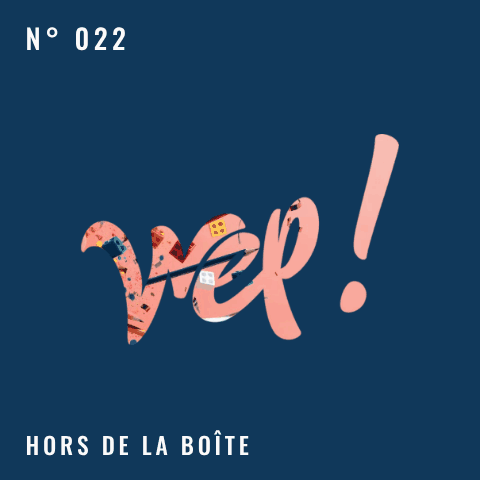 Logo Wep! N° 022 — Hors de la boîte, logo animé à collectionner